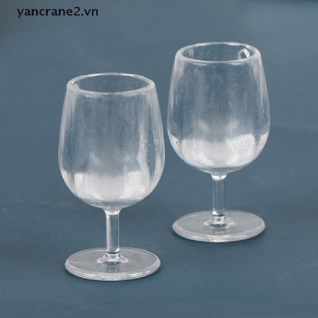 Set 10 Ly Rượu Mini Tỉ Lệ 1: 6 1 / 12 Cho Nhà Búp Bê