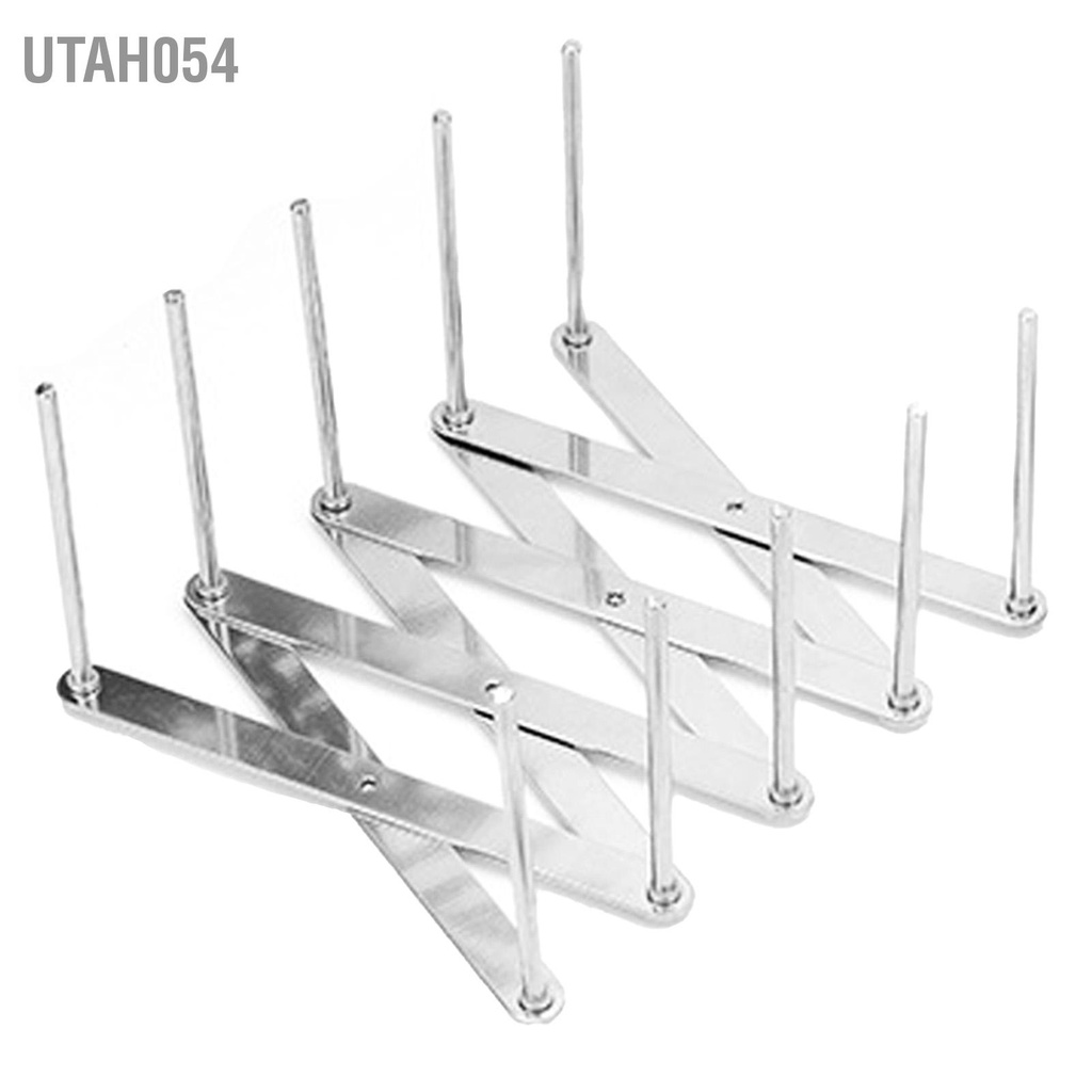 Giá Inox Phơi Khô Chén Dĩa Ráo Nước Chống Trượt Có Thể Điều Chỉnh Cho Nhà Bếp