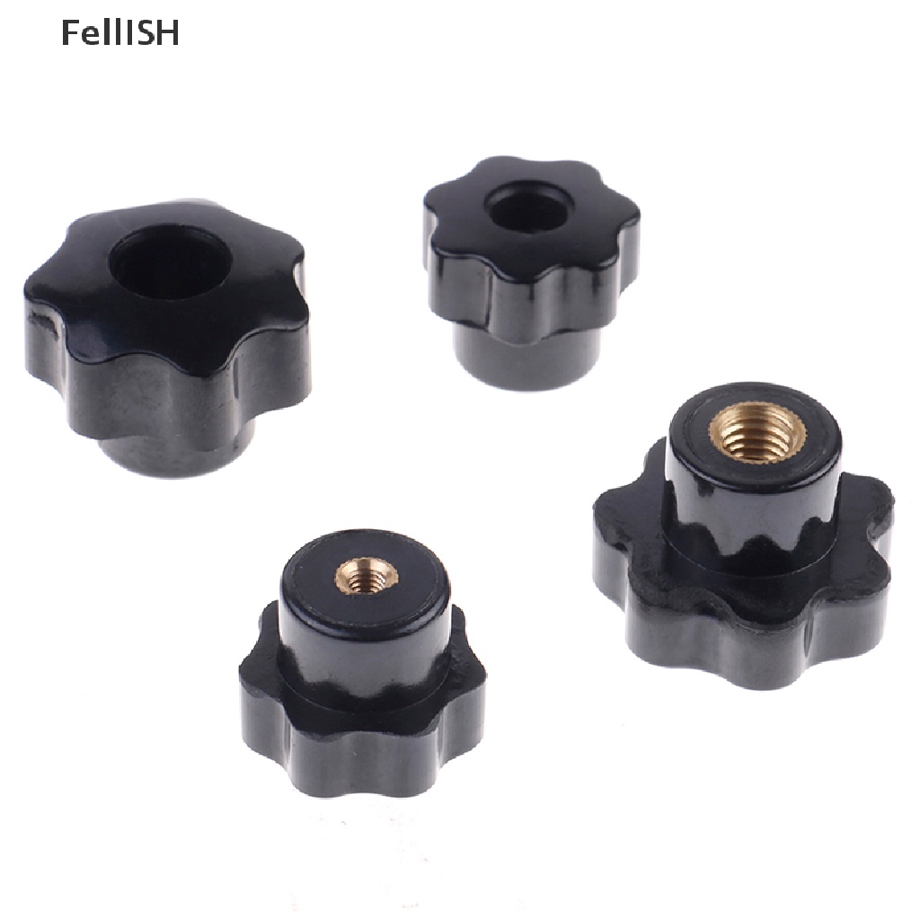 Núm Vặn Bằng Nhựa M4 / M5 / M6 / M8 Hình Ngôi Sao 439br