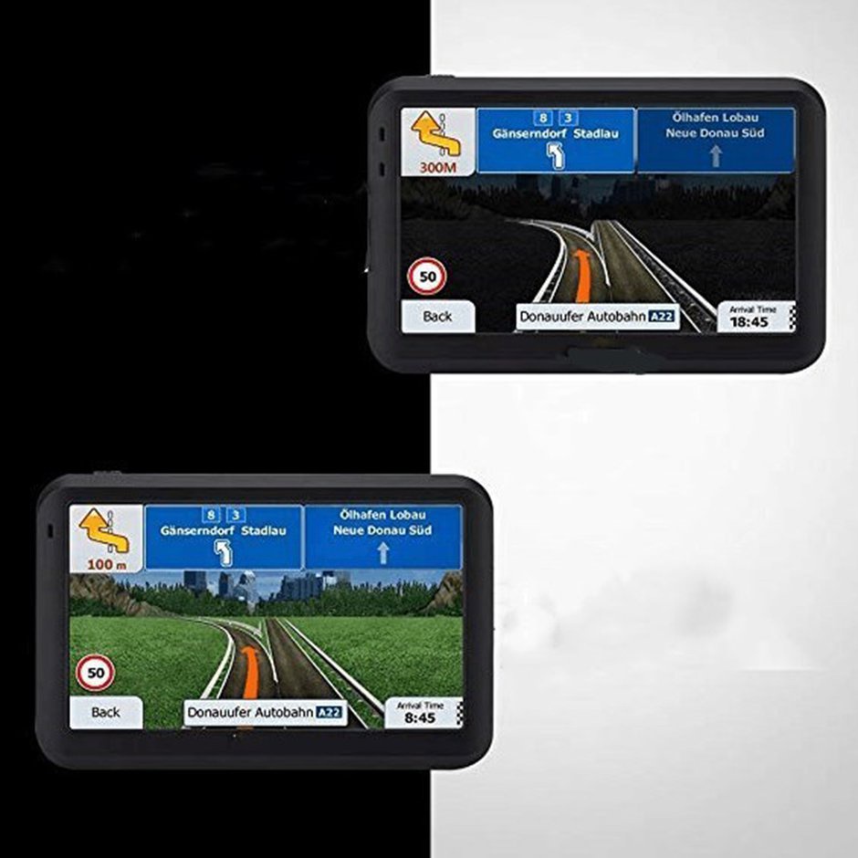 Hệ thống điều hướng 8GB 7 inch GPS Màn hình cảm ứng điều hướng xe hơi mới nhất