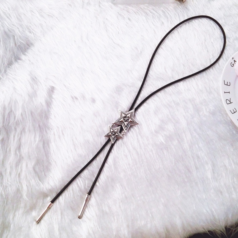 Vòng cổ Choker Bằng Hợp Kim Mặt Ngôi Sao Năm Cánh Thời Trang Cho Nam Nữ