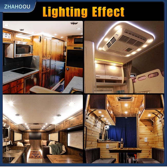 ☃Nhà Cửa☃ Set 20 Đèn Led T10 24smd 1210 12v Ánh Sáng Trắng Dành Cho Ô Tô