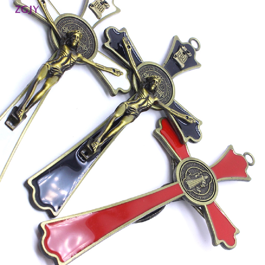 Mặt Vòng cổ Hình Chúa Jesus Tráng Men Nhiều Màu Sắc Trang Trí Nhà Cửa DIY Mới