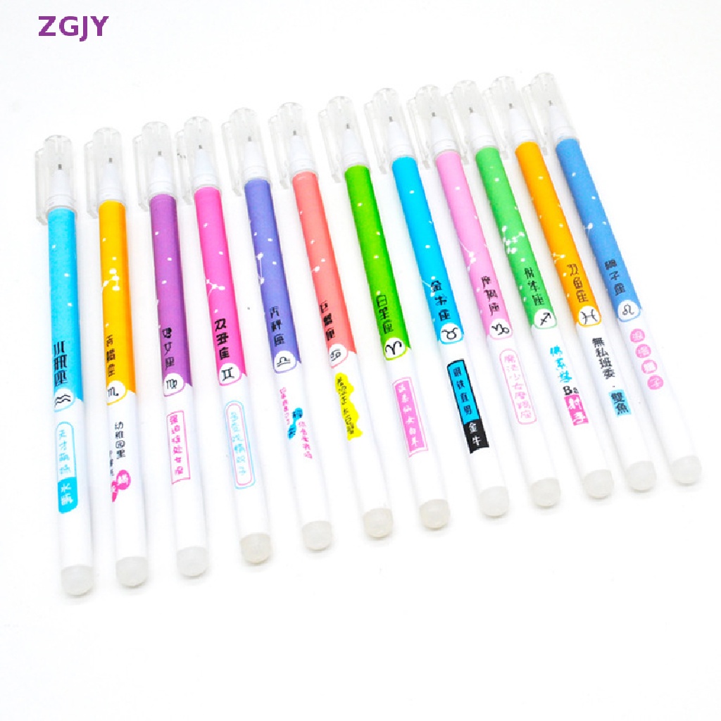 Set 4 Bút Mực Gel Ngòi 0.5mm Hình Kỳ Lân Dễ Thương Mới