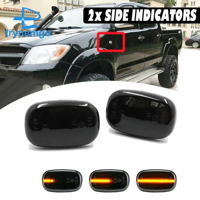 Bộ 2 Đèn Tín Hiệu Cho Toyota Corolla RAV4 Prius Yaris Camry Hilux Harrier