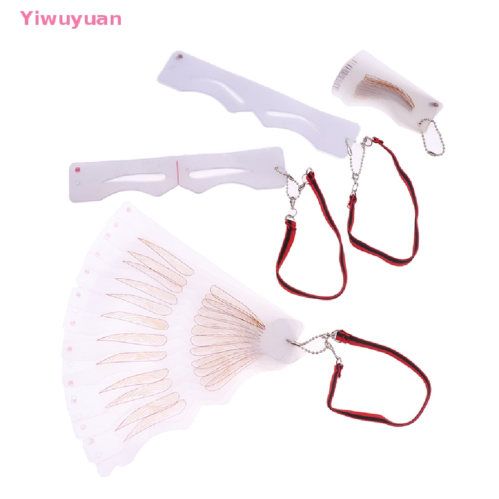 Bộ Khuôn Vẽ Lông Mày 12 Kiểu Dáng Mới