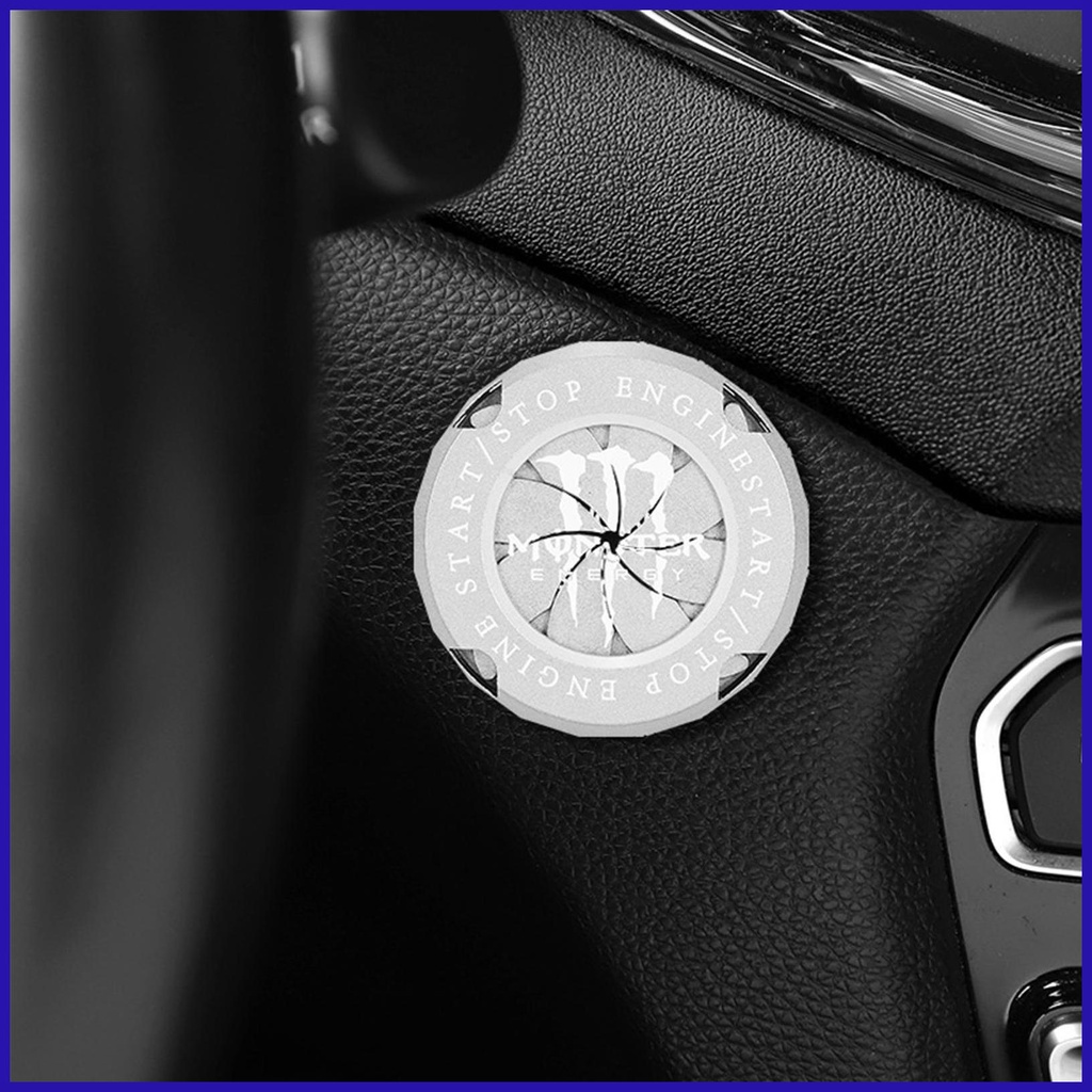 Vỏ Bảo Vệ Nút Khởi Động Xe Hơi / Xe Máy Xoay Được Trang Trí Nội Thất