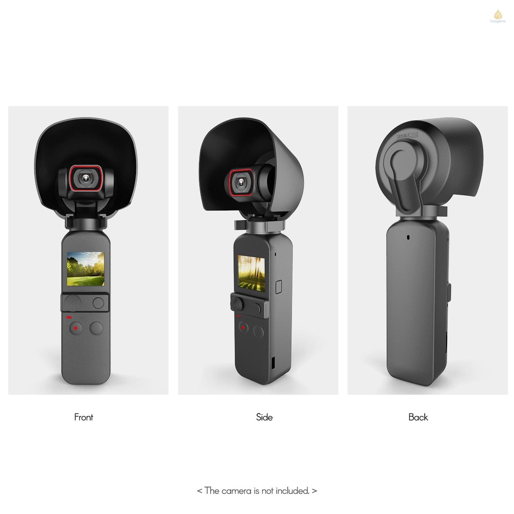 Bộ Phụ Kiện Bảo Vệ Ống Kính Máy Ảnh Đa Năng STARTRC + Loa Che Nắng + Giá Đỡ Thay Thế Cho DJI Pocket 2