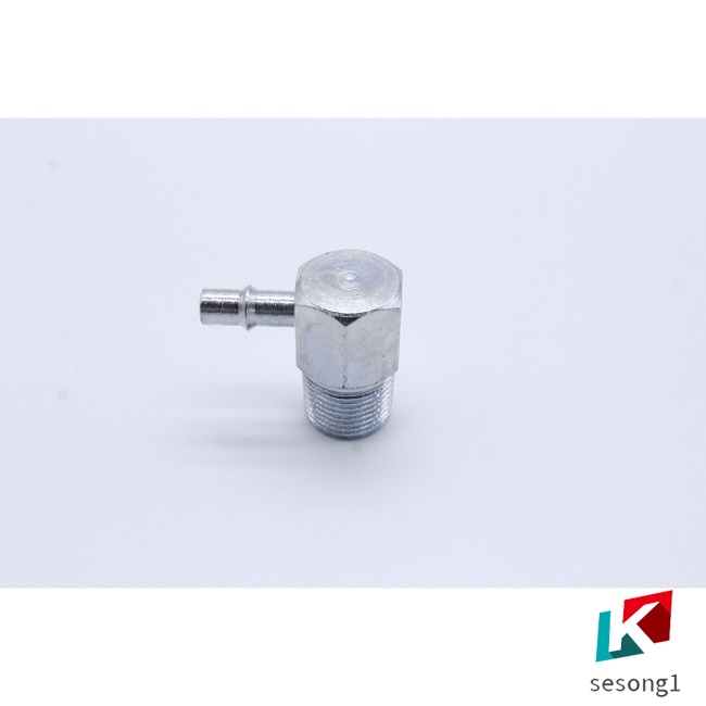 Đầu Nối Ống Hút Chân Không 90 Độ Bằng Thép Kẽm 4535z 3 / 8 "Npt 1 / 4" Độ Bền Cao