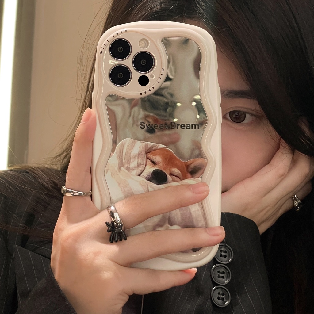 Ốp Điện Thoại Họa Tiết Hoạt Hình Chú Chó Dễ Thương Chống Sốc Cho iPhone 14 14PRO max 13 12PRO max 13pro max 11