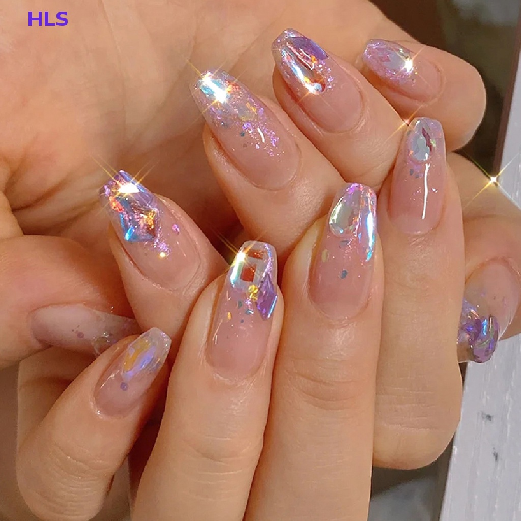 Hộp 6 Kích Cỡ AB / Đính Đá Pha Lê Nhiều Màu Sắc