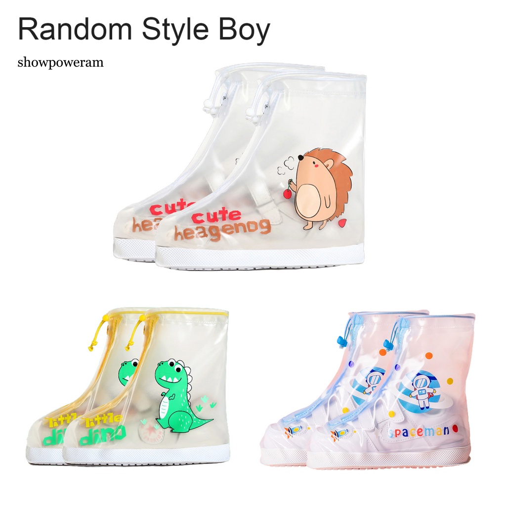 1 Cặp Vỏ Bọc Giày Đi Mưa / Câu Cá Không Mùi Siêu Bền Cho Bé
