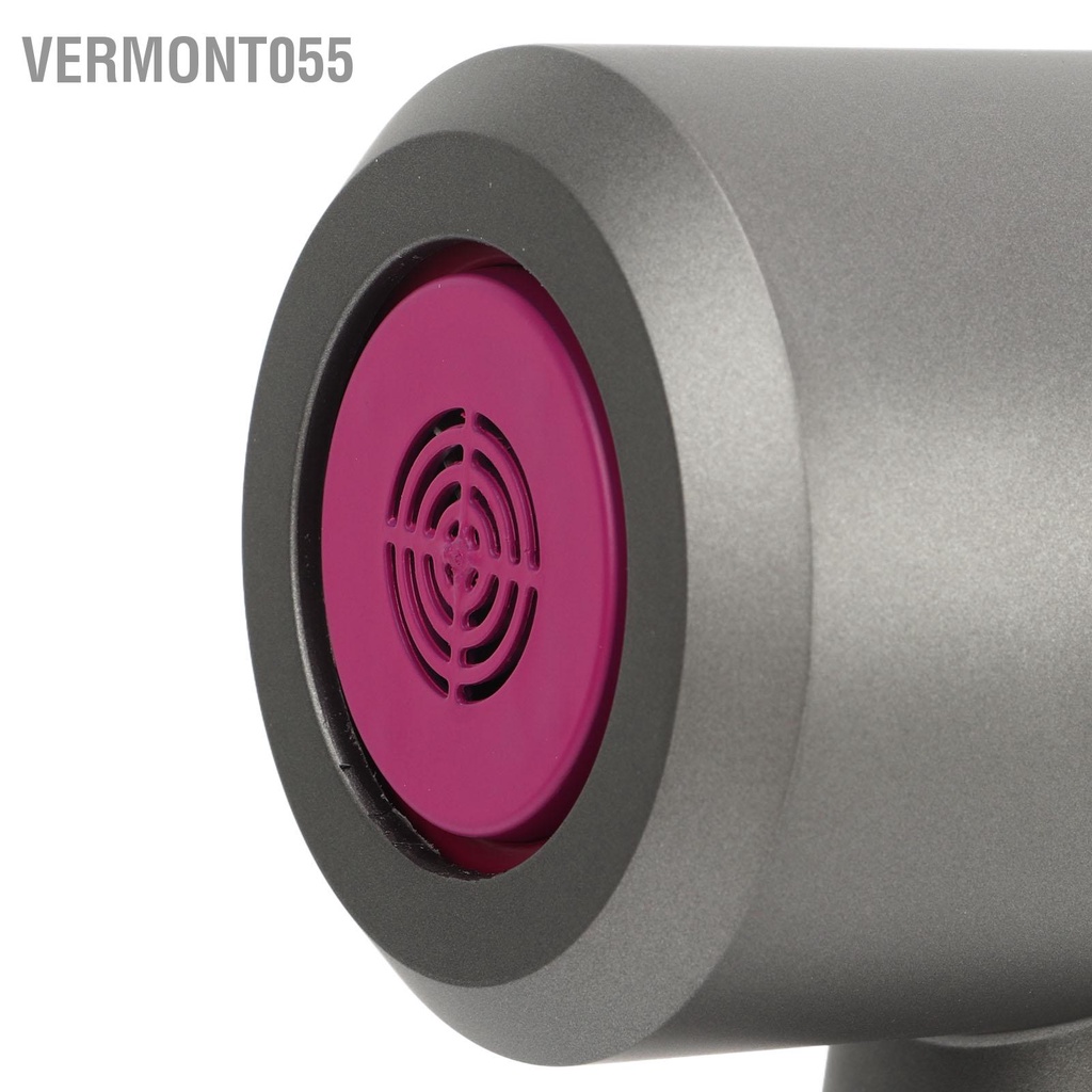 Vermont055 Máy Sấy Tóc Cầm Tay Không Dây Thổi Nóng Lạnh Di Động Có Thể Sạc Lại Cho Du Lịch Tại Nhà Màu Xám 100‑240V