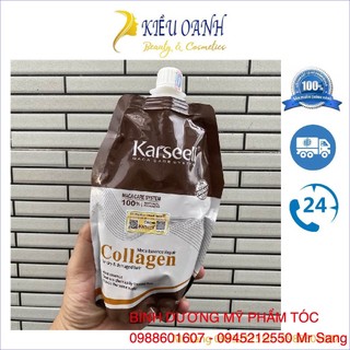 Kem hấp dầu Collagen Karseell Maca Essence Repair siêu mềm mượt Ý 500ml (2026)