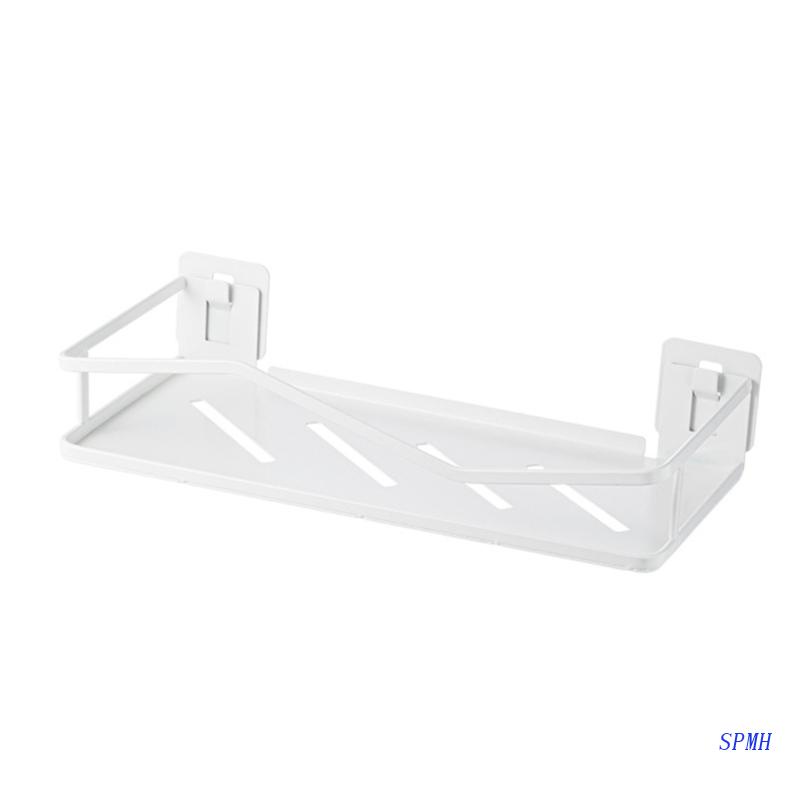 Giá Đỡ Lọ Gia Vị Gắn Tường Không Cần Đục Lỗ Đa Năng Cho Nhà Bếp / Phòng Tắm