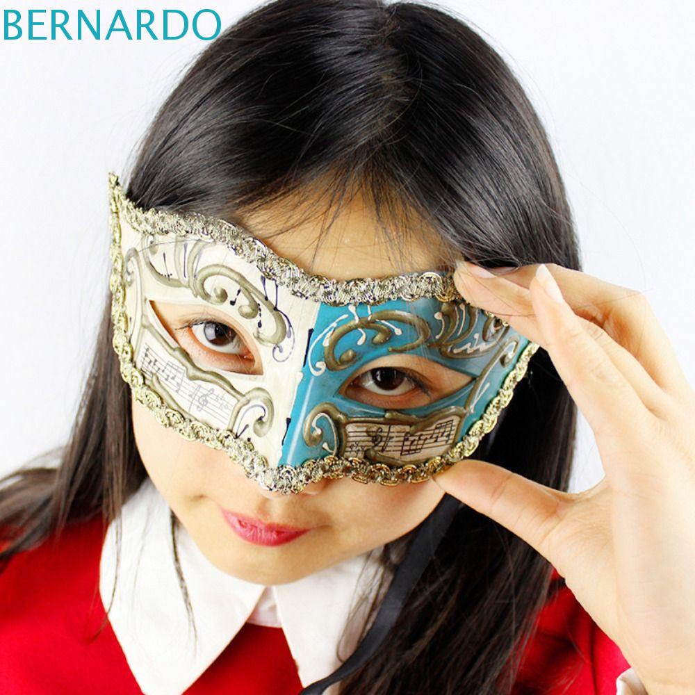 Mặt Nạ Nửa Mặt Hóa Trang Halloween Cho Nam Và Nữ