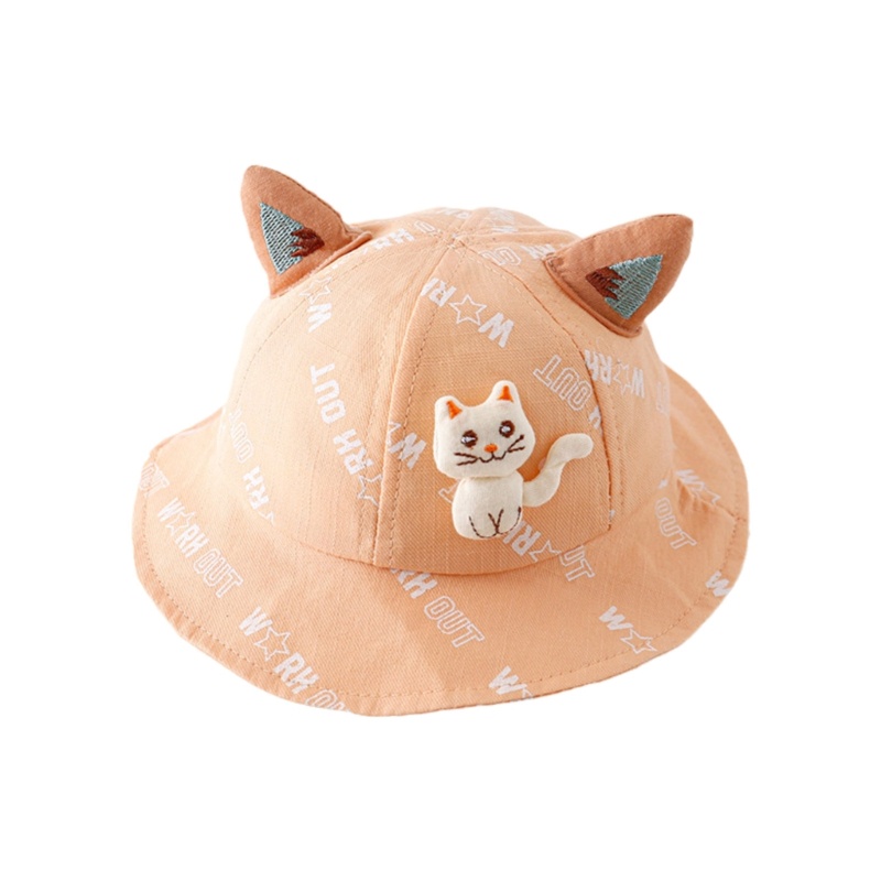 Nón Vành Rộng Chống Nắng Họa Tiết Hoạt Hình Dễ Thương Cho Bé Trai Và Gái