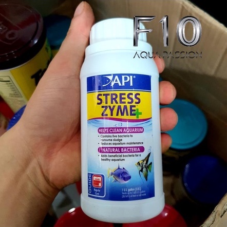 Api Stress zyme 250 ML - VI SINH SỐNG HỒ CÁ BIỂN VÀ CÁ NƯỚC NGỌT - Shop chuyên sỉ phụ kiện thủy sinh