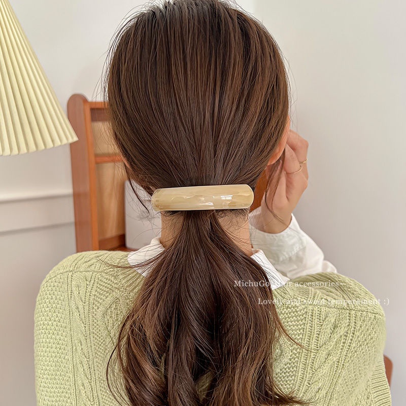 Kẹp Tóc Phong Cách Ins Đơn Giản Màu Sắc Thời Trang 2023 Dành Cho Nữ