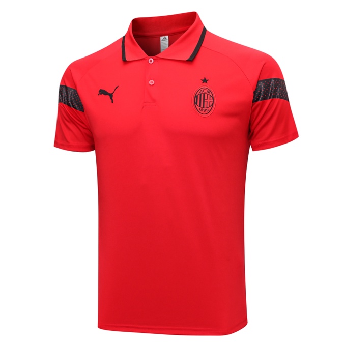 Áo Bóng Đá Màu Đỏ Đội Tuyển AC Milan 2324
