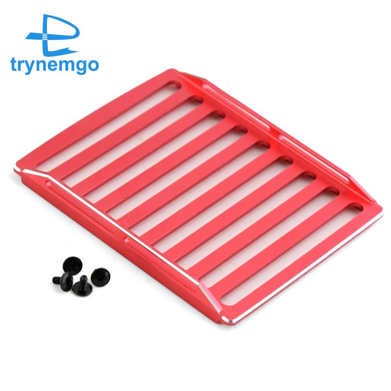 Giá Đỡ Hành Lý Màu Đỏ Cho AXIAL SCX24 1 / 24 Jeep Herdsman