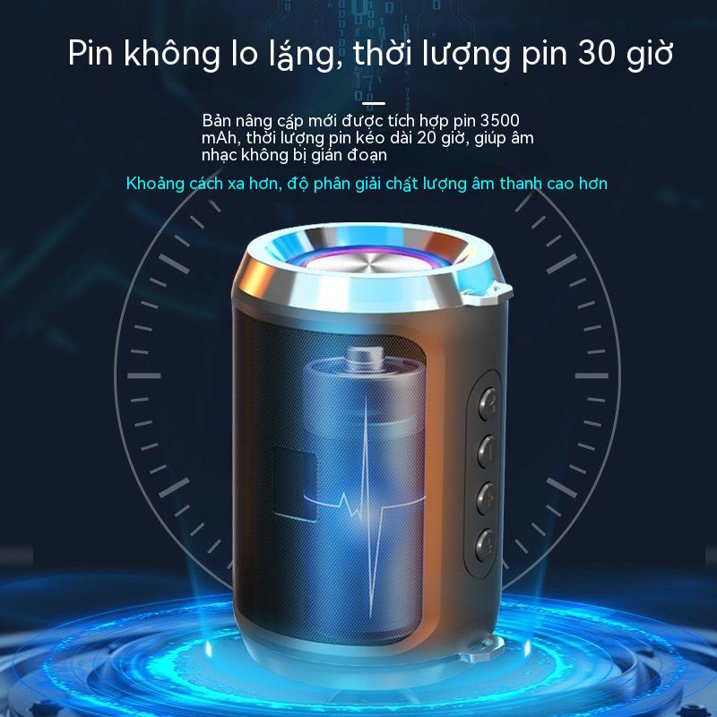 Loa siêu trầm, loa Bluetooth, âm lượng lớn, máy tính, thẻ gia đình ngoài trời, loa mini không dây, ký túc xá
