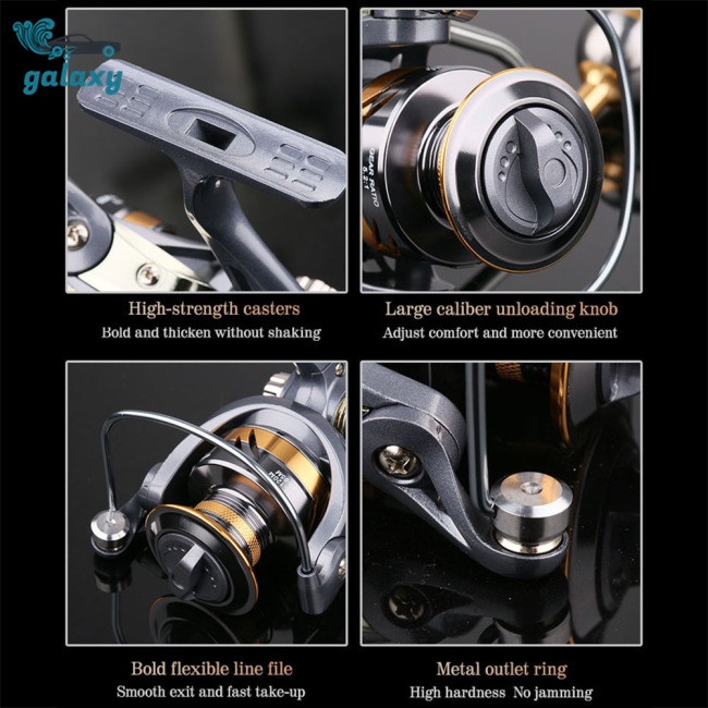 Máy Câu Cá galaxy Ar2000-7000 Tốc Độ Quay 5.2: 1