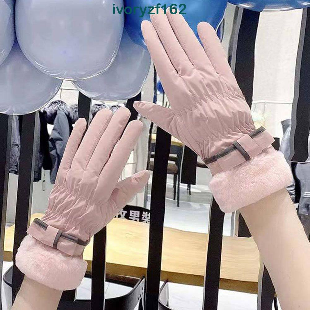 Đôi Găng Tay Giữ Ấm Có Thể Sử Dụng Màn Hình Cảm Ứng Bảo Vệ Khi Đạp Xe / Trượt Tuyết