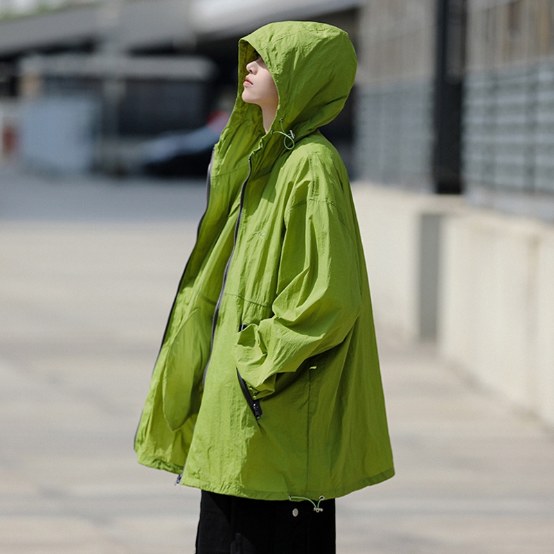 Áo Khoác Chống Nắng Chống Gió Dáng Rộng Mỏng Phong Cách Mới Mùa Hè Cho Nam