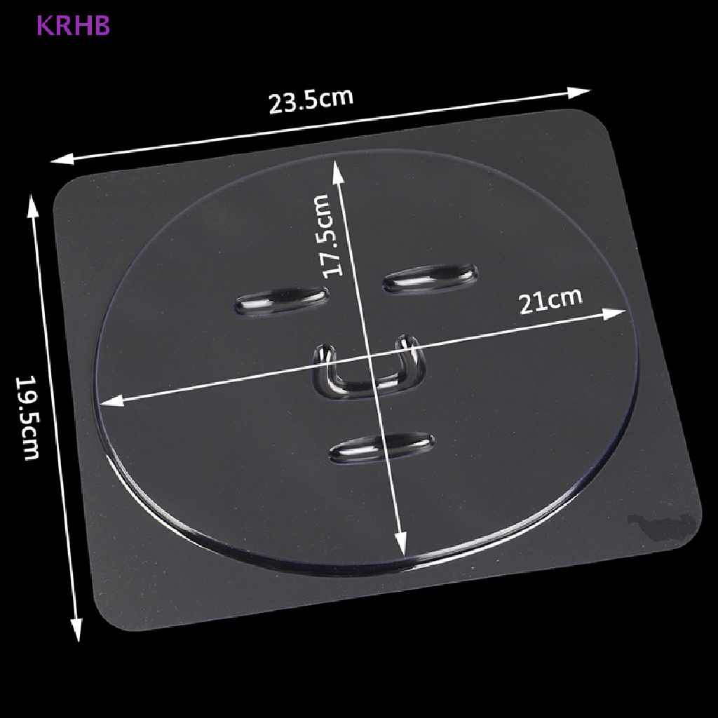Bộ 3 Khuôn Làm Mặt Nạ Bằng Nhựa PVC Tiện Dụng