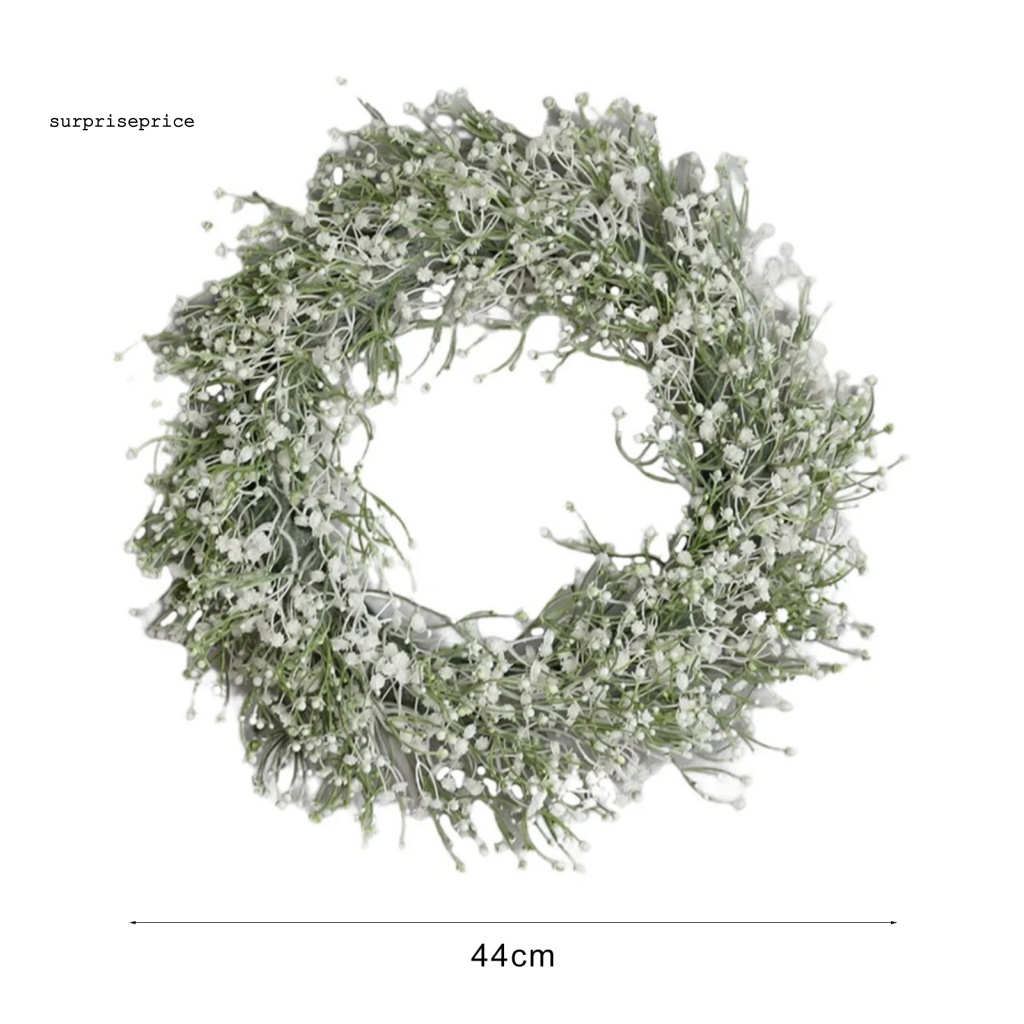 Vòng Hoa Gypsophila Nhân Tạo Màu Sắc Tươi Sáng Lâu Trôi Trang Trí Nhà Cửa