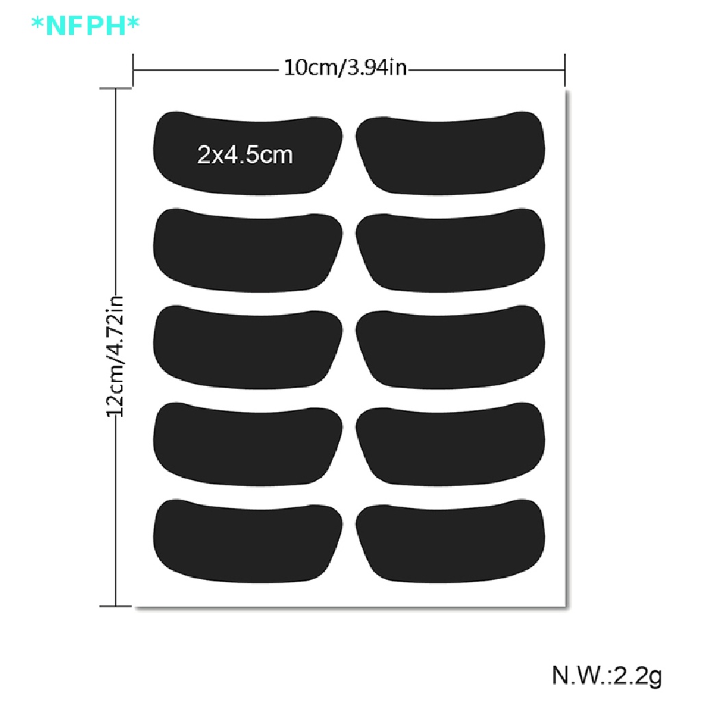 Bộ 50 Miếng Dán Mắt Thoáng Khí Hỗ Trợ Chơi Bóng Chày / Bóng Chày Mới