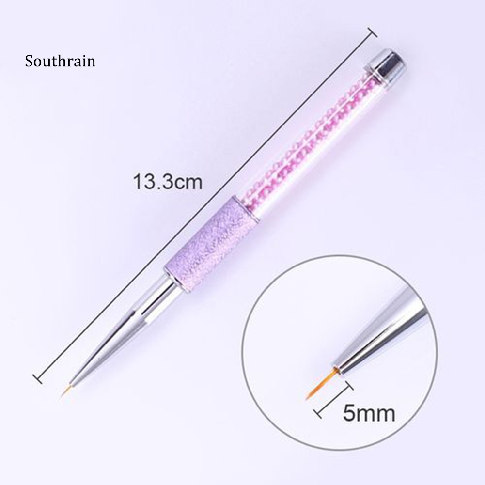 Bút Vẽ Móng Nghệ Thuật Lâu Trôi Chống Tia UV