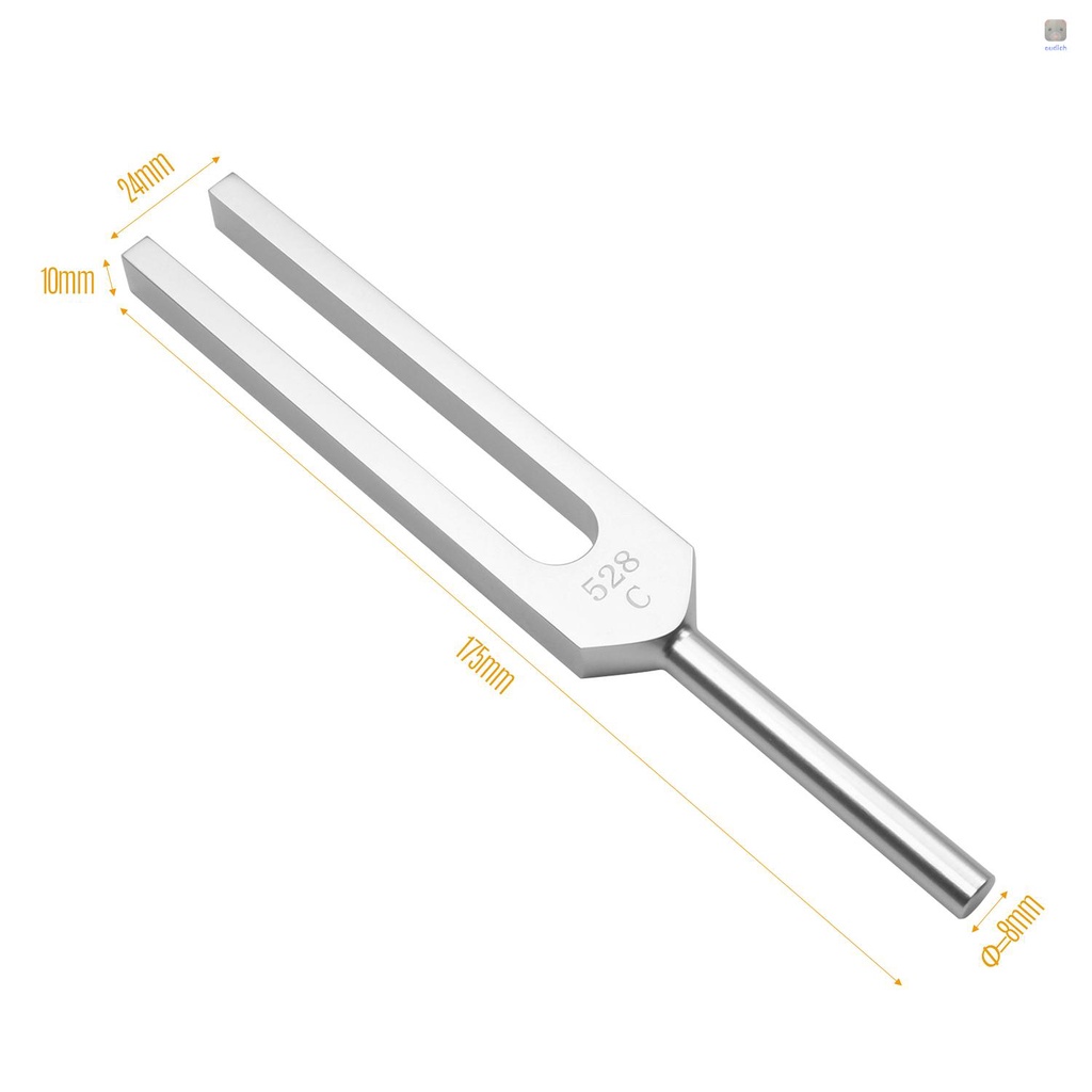 Nĩa Điều Chỉnh Âm Thanh 528C 528Hz Bằng Hợp Kim Nhôm Kèm Túi Đựng Tiện Lợi