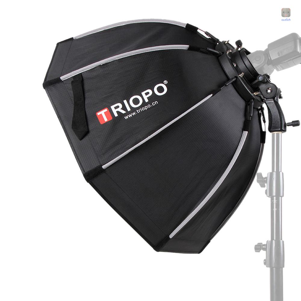 Hộp Đèn Flash Godox Yongnuo Andoer 8 Cánh 65cm Có Thể Gập Lại Với Tay Cầm Vải Mềm