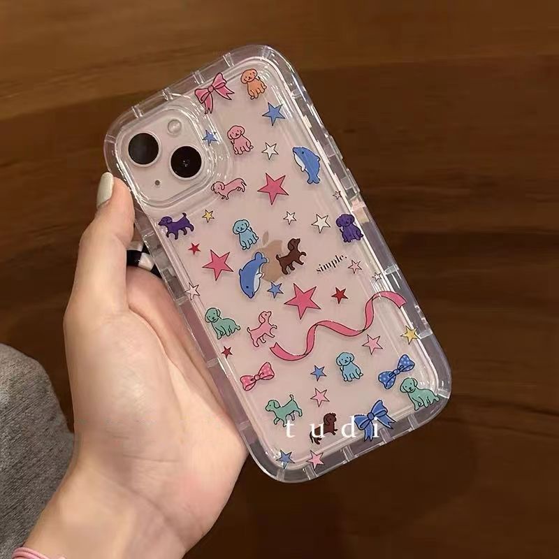 ✅Ốp Điện Thoại Trong Suốt Họa Tiết Hoạt Hình Kiểu Nhật Hàn Dễ Thương Cho Iphone 11 / 8ppromax 14iphone12137 H7Q7