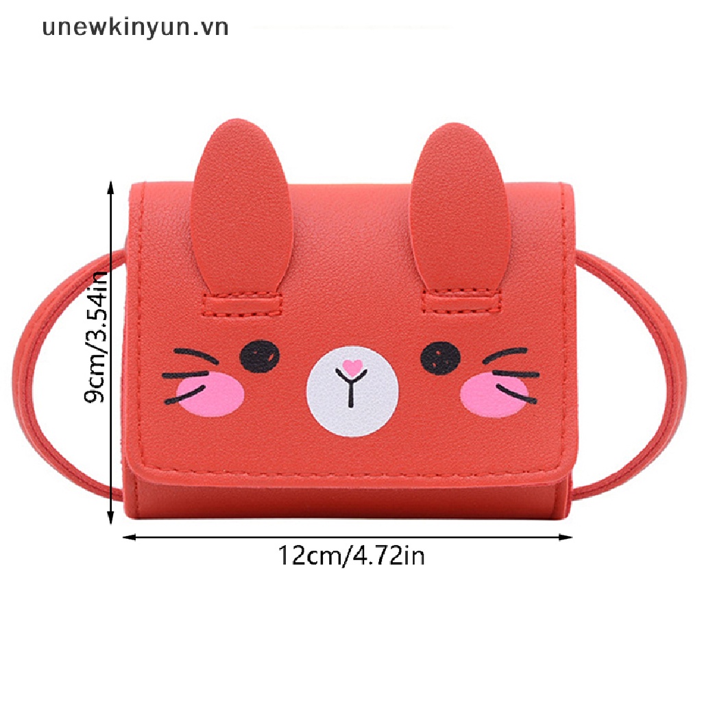 Túi Đeo Chéo Mini Hình Thỏ Hoạt Hình Dễ Thương Cho Nữ