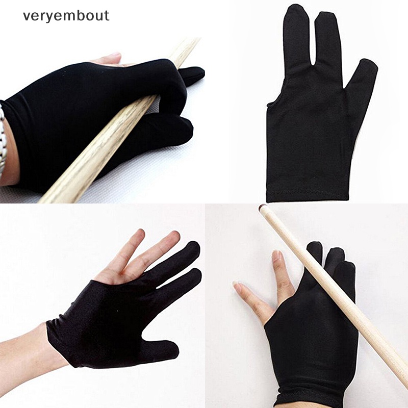 Găng Tay 3 Ngón Hỗ Trợ Chơi Bi Da Chuyên Nghiệp