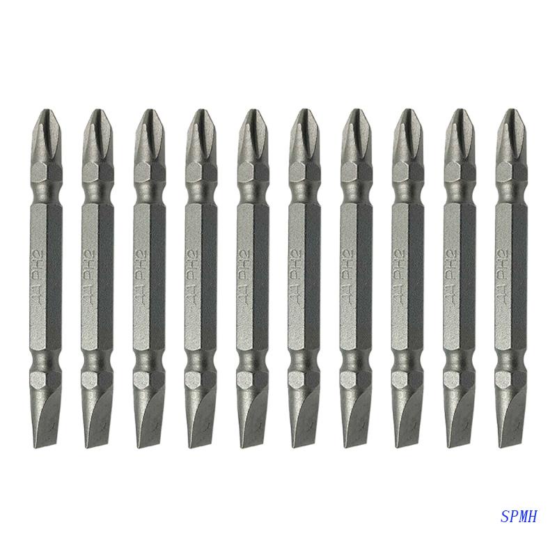 Set 10 Mũi Khoan Điện Hai Đầu 65mm PH2