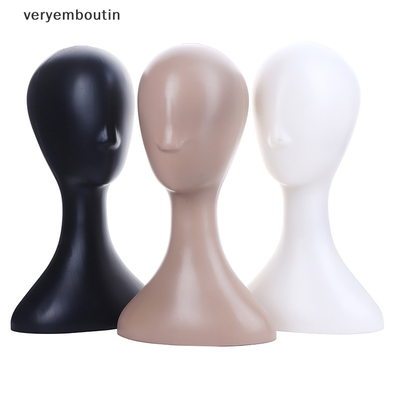 Mô Hình Đầu Ma Nơ Canh Bằng Nhựa Dùng Trưng Bày Tóc Giả / Nón