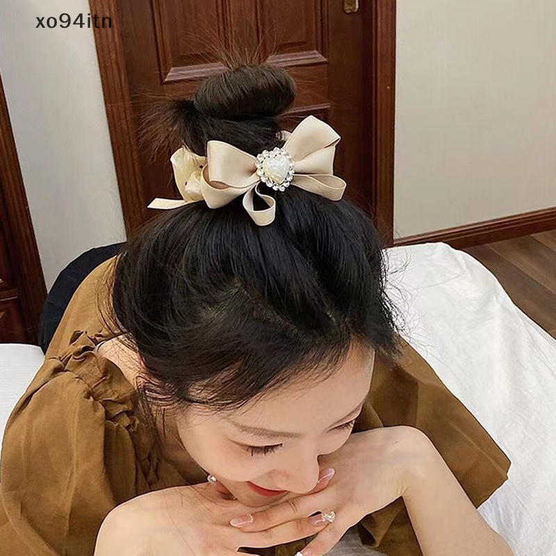 Dây Cột Tóc Hình Phô Mai Đính Đá Xinh Xắn Dành Cho Nữ