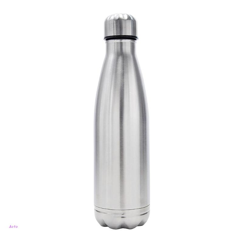 Aoto Bình Nước Giữ Nhiệt Chân Không Bằng Thép Không Gỉ Có Thể Ẩn Dưới Đáy
