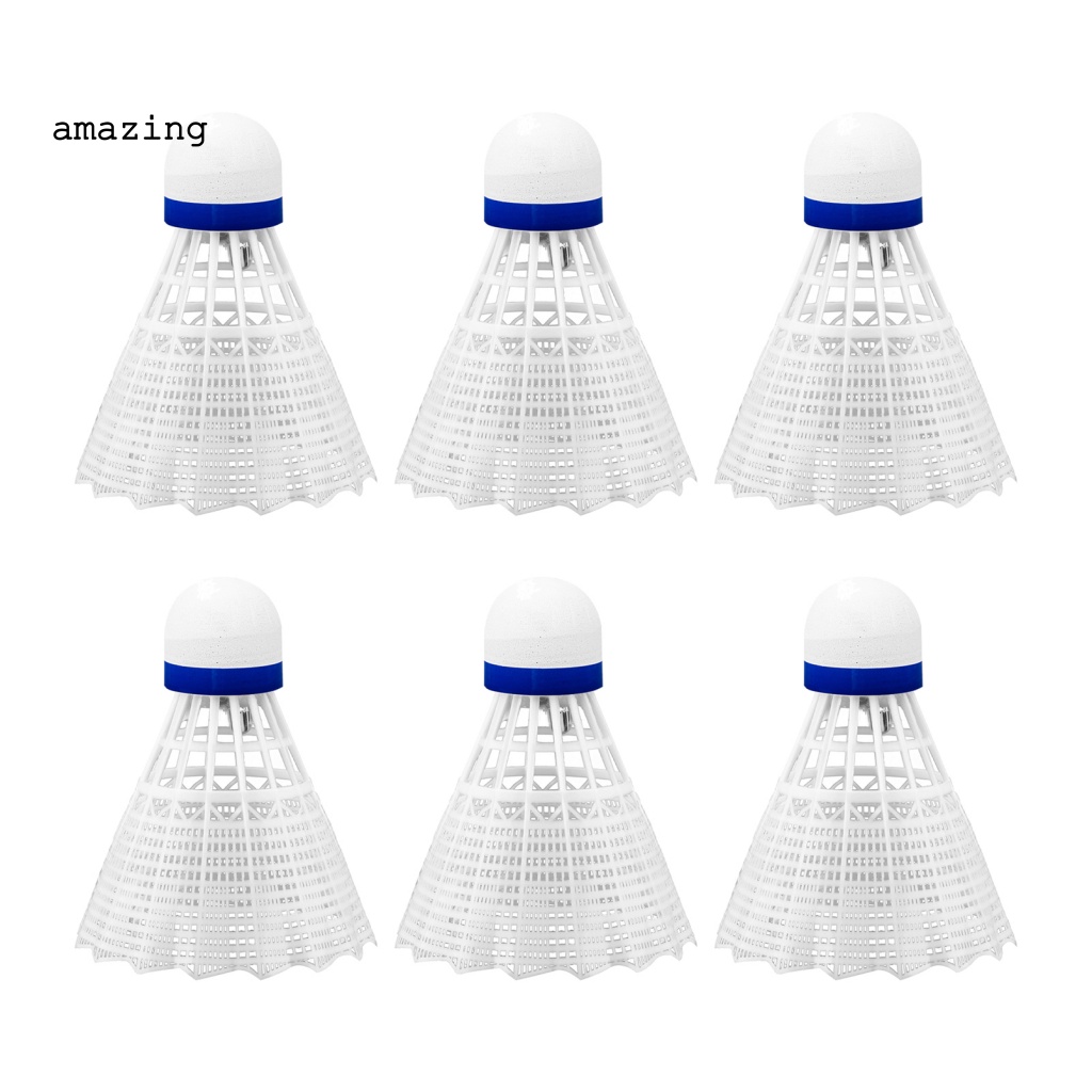 Hộp 6 Quả Cầu Lông Phát Sáng Trong Bóng Tối Tốc Độ Cao