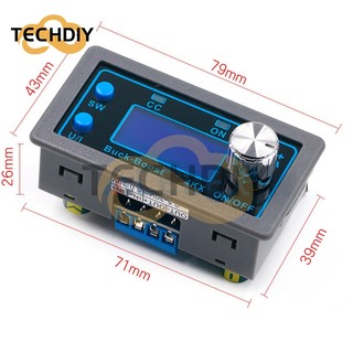 Mô Đun Điều Chỉnh Nguồn ZK-4KX CNC DC CC CV 0.5-30V 4A Cho Pin Năng Lượng Mặt Trời
