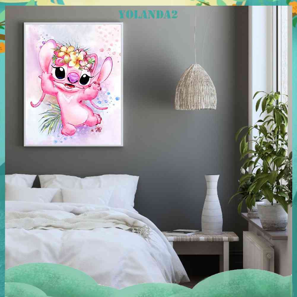 Bộ Tranh Đính Đá 5D Họa Tiết Hoạt Hình Độc Đáo DIY Dùng Trang Trí Nhà Cửa