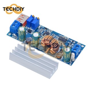 Mô đun tăng áp dc 2-24v sang 3-30v 4a 80w cc cv 3.7v 6v 9v 12v với cổng usb chuyên dụng