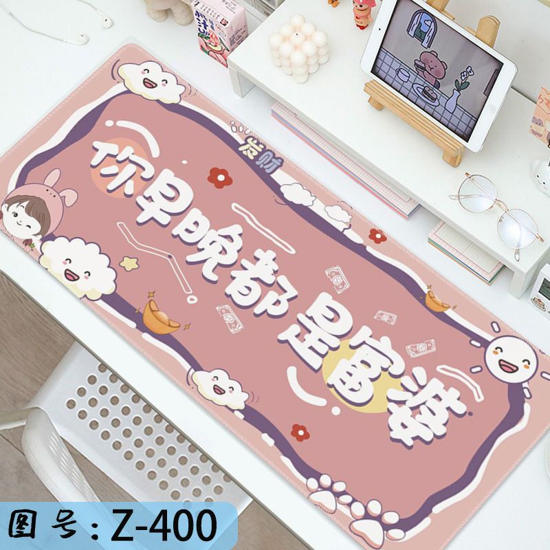 Tấm Lót Chuột Và Bàn Hình Khủng Long Hoạt Hình Cỡ Lớn