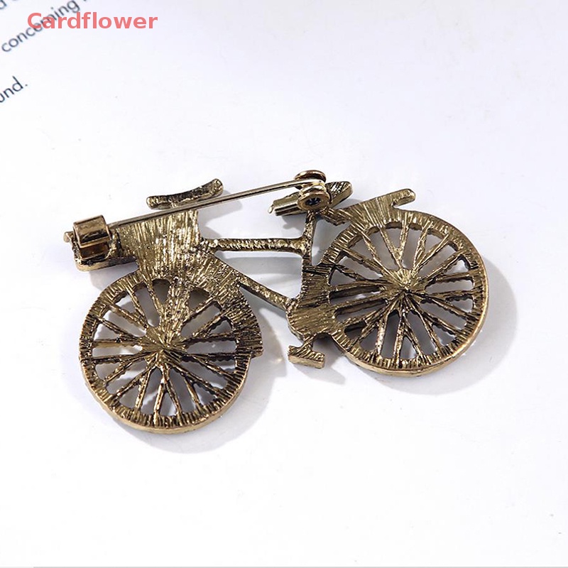 (MớI) Ghim GàI ÁO HìNh Xe ĐạP ĐíNh Đá Xinh XắN