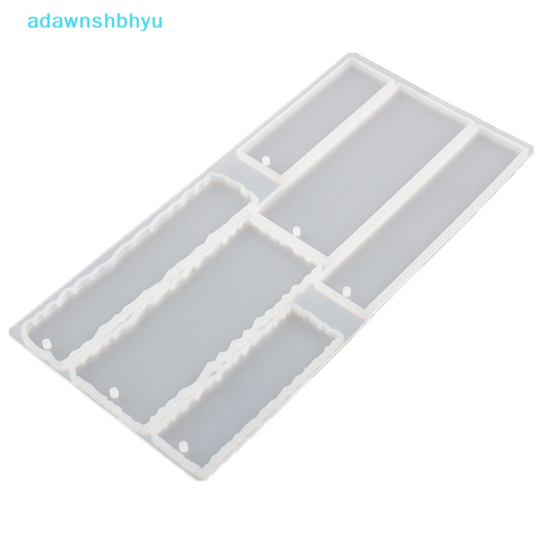Khuôn Silicon Hình Chữ Nhật Làm Đánh Dấu Trang Sức Resin UV DIY
