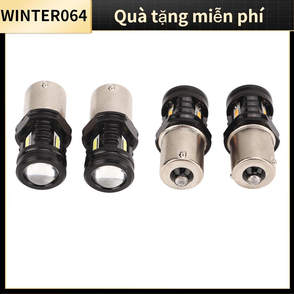 Winter064 2 Bóng Đèn LED 120W 1500LM BA15S 1156 Siêu Sáng 12‑24V Tín Hiệu Đa Năng Ngược Cho Xe SUV Tải RV
